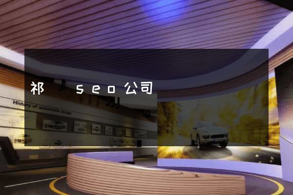 祁門縣seo公司