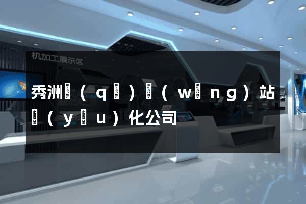 秀洲區(qū)網(wǎng)站優(yōu)化公司