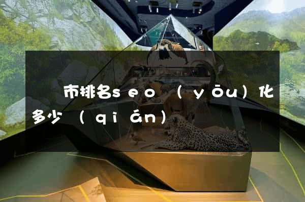 紹興市排名seo優(yōu)化多少錢(qián)