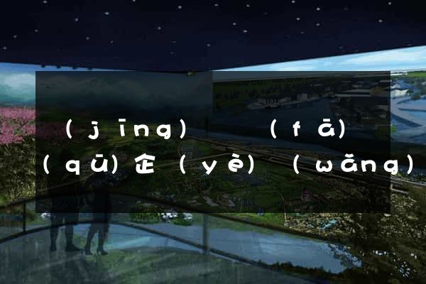 經(jīng)濟開發(fā)區(qū)企業(yè)網(wǎng)站建設
