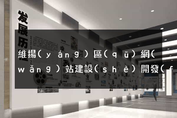 維揚(yáng)區(qū)網(wǎng)站建設(shè)開發(fā)公司