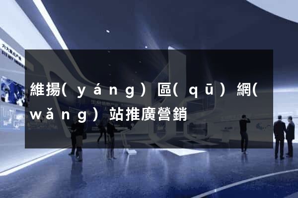 維揚(yáng)區(qū)網(wǎng)站推廣營銷