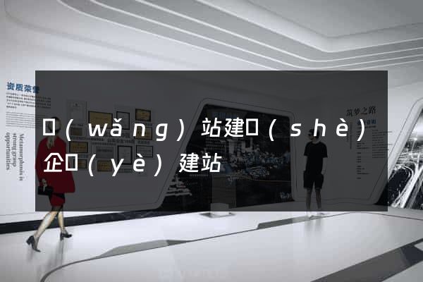 網(wǎng)站建設(shè)企業(yè)建站