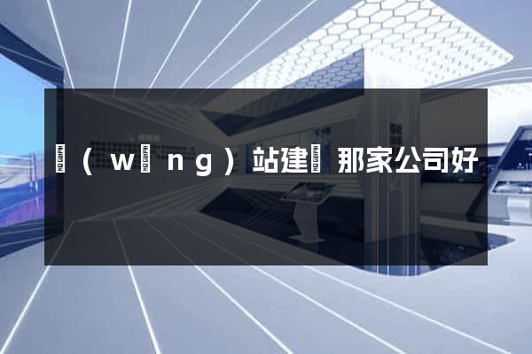 網(wǎng)站建設那家公司好