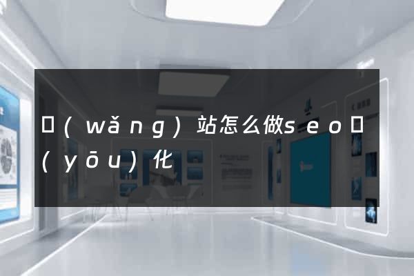 網(wǎng)站怎么做seo優(yōu)化