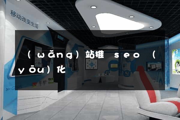 網(wǎng)站推廣seo優(yōu)化