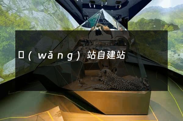 網(wǎng)站自建站
