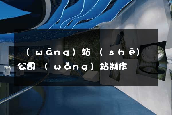 網(wǎng)站設(shè)計公司網(wǎng)站制作