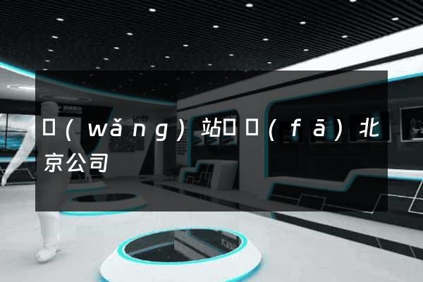網(wǎng)站開發(fā)北京公司