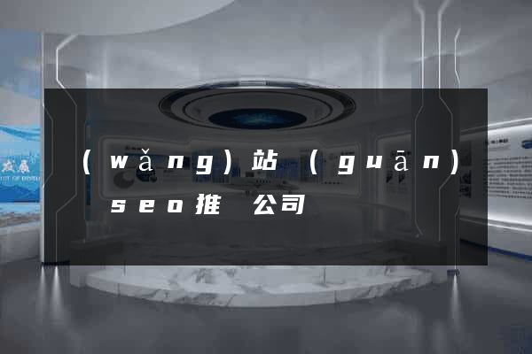 網(wǎng)站關(guān)鍵詞seo推廣公司