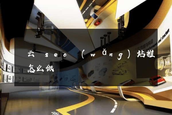 縉云縣seo網(wǎng)站推廣怎么做