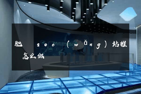 肥東縣seo網(wǎng)站推廣怎么做