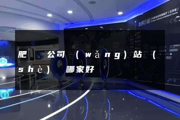 肥東縣公司網(wǎng)站設(shè)計哪家好