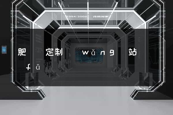 肥東縣定制網(wǎng)站開發(fā)