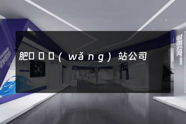 肥東縣網(wǎng)站公司