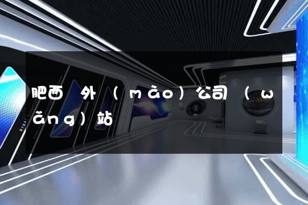 肥西縣外貿(mào)公司網(wǎng)站