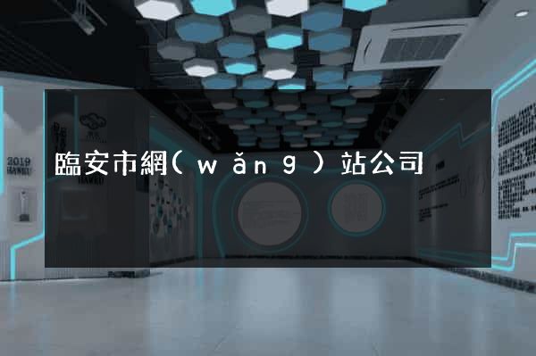 臨安市網(wǎng)站公司