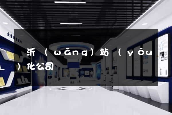 臨沂網(wǎng)站優(yōu)化公司