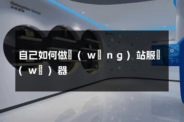 自己如何做網(wǎng)站服務(wù)器