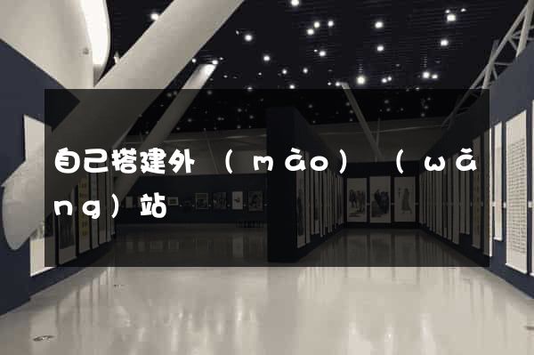 自己搭建外貿(mào)網(wǎng)站