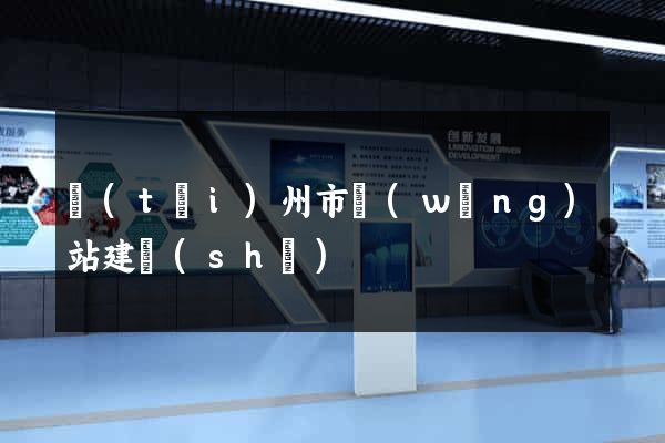 臺(tái)州市網(wǎng)站建設(shè)