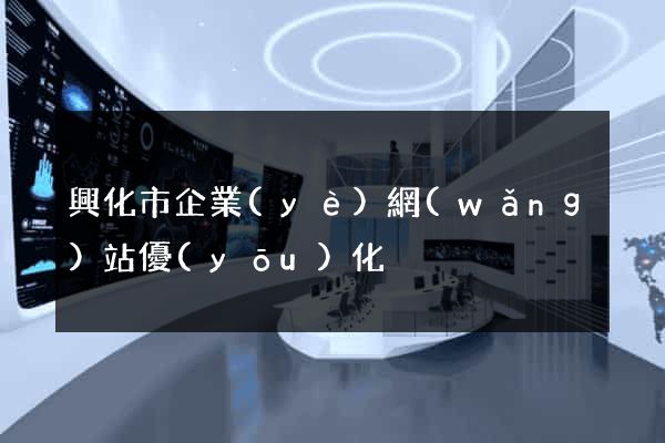 興化市企業(yè)網(wǎng)站優(yōu)化