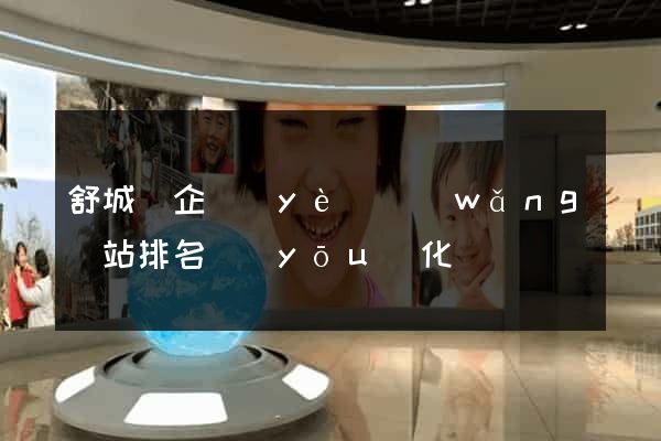 舒城縣企業(yè)網(wǎng)站排名優(yōu)化
