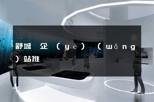 舒城縣企業(yè)網(wǎng)站推廣