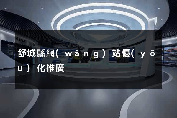 舒城縣網(wǎng)站優(yōu)化推廣