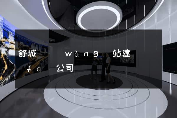 舒城縣網(wǎng)站建設開發(fā)公司