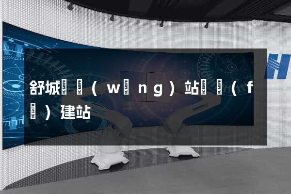 舒城縣網(wǎng)站開發(fā)建站