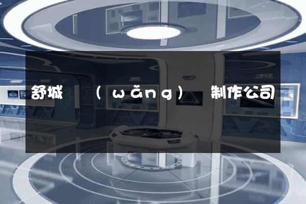 舒城縣網(wǎng)頁制作公司