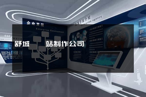 舒城縣網站制作公司