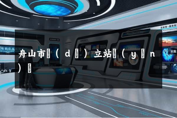 舟山市獨(dú)立站運(yùn)營