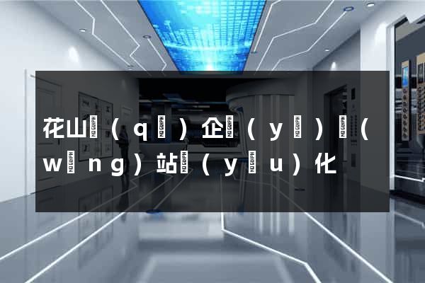 花山區(qū)企業(yè)網(wǎng)站優(yōu)化