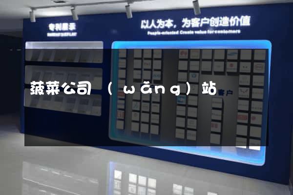 菠菜公司網(wǎng)站