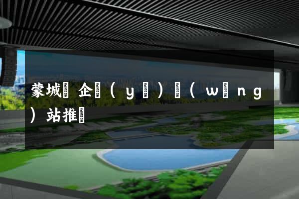 蒙城縣企業(yè)網(wǎng)站推廣