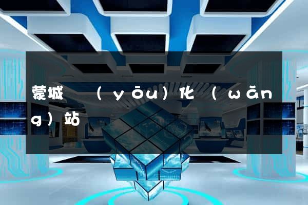 蒙城縣優(yōu)化網(wǎng)站