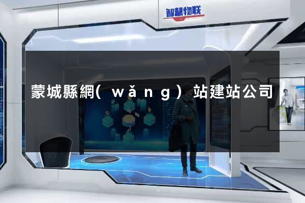 蒙城縣網(wǎng)站建站公司