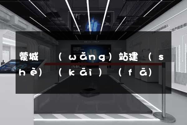 蒙城縣網(wǎng)站建設(shè)開(kāi)發(fā)