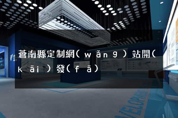 蒼南縣定制網(wǎng)站開(kāi)發(fā)