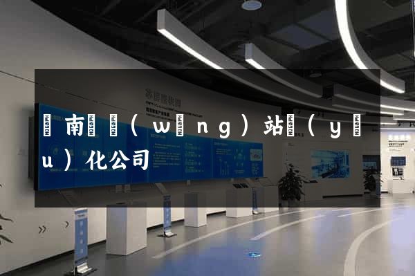 蒼南縣網(wǎng)站優(yōu)化公司