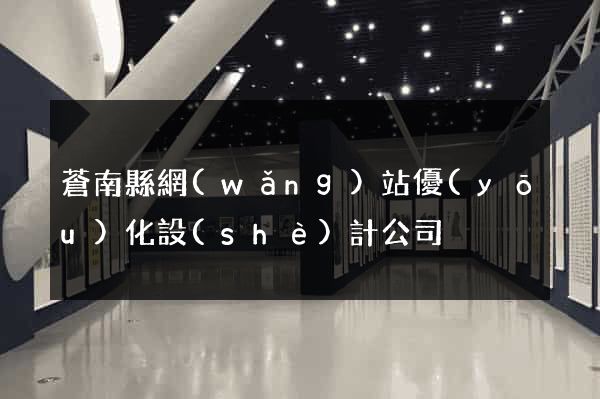 蒼南縣網(wǎng)站優(yōu)化設(shè)計公司