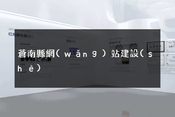 蒼南縣網(wǎng)站建設(shè)