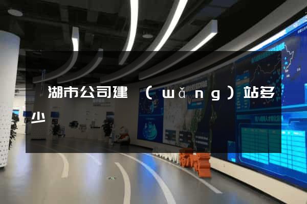 蕪湖市公司建網(wǎng)站多少錢