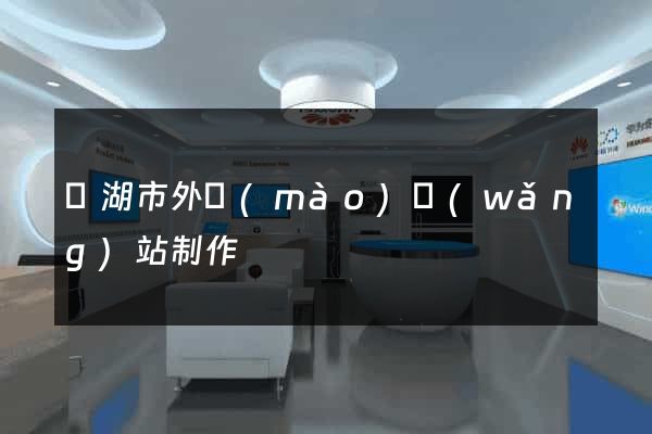 蕪湖市外貿(mào)網(wǎng)站制作