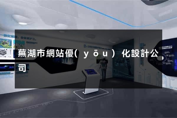 蕪湖市網站優(yōu)化設計公司