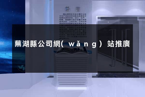 蕪湖縣公司網(wǎng)站推廣