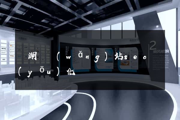 蕪湖縣網(wǎng)站seo優(yōu)化