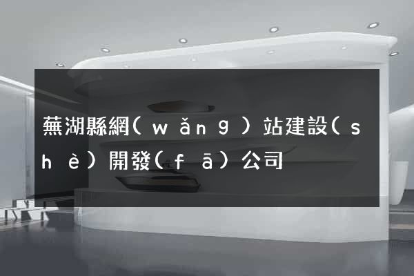 蕪湖縣網(wǎng)站建設(shè)開發(fā)公司